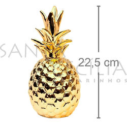 Abacaxi Decorativo -  Dourado Ref.FD025